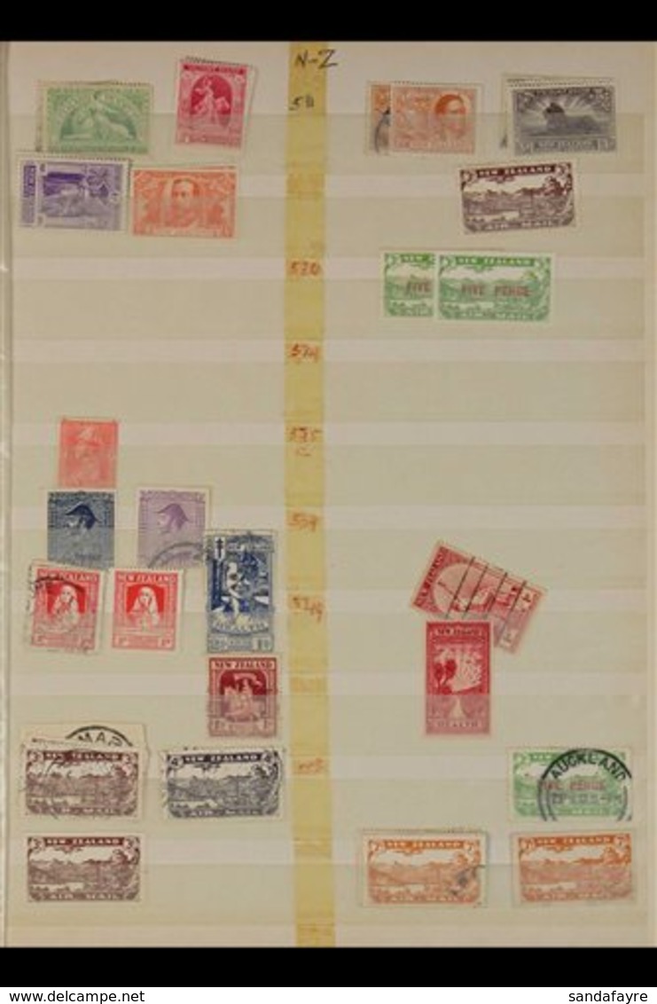 1899 - 1937 SOMEWHAT JUMBLED COLLECTION Mint And Used With Many Better Stamps Including  1899 5s Vermilion, No Wmk Perf  - Andere & Zonder Classificatie