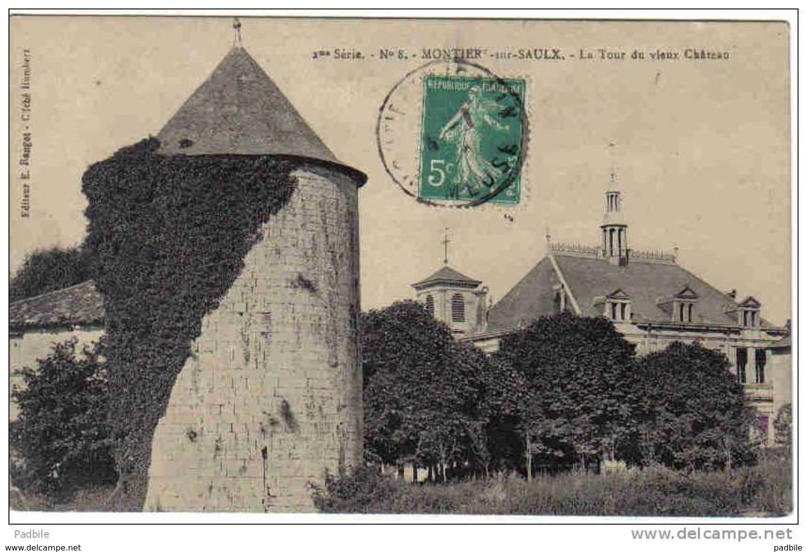 Carte Postale  55.  Montiers-sur-Saulx   La Tour Du Vieux Chateau Trés Beau Plan - Montiers Sur Saulx