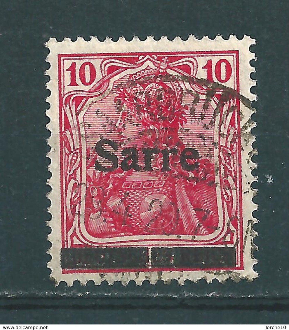 Saar MiNr. 6 A  (r13) - Used Stamps