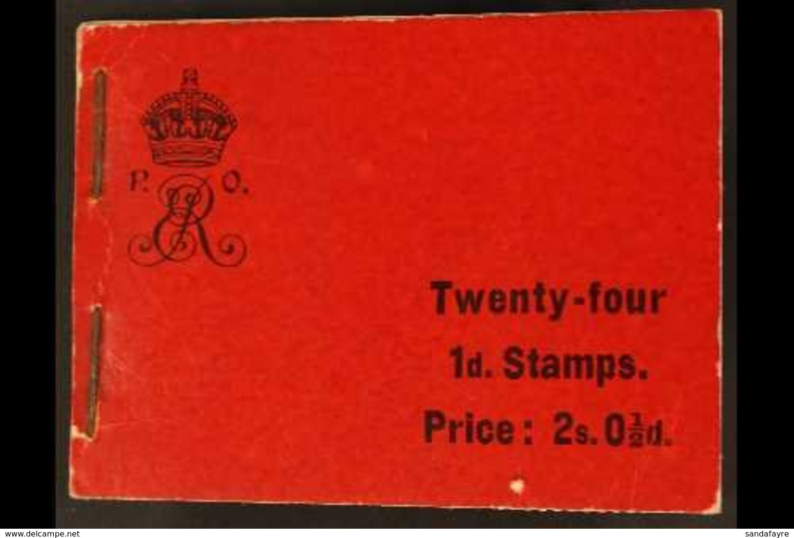 BOOKLETS 1904 2s 0½d Red Cover Booklet, 1st Ed VII Booklet, SG BA1, Fine And Fresh Mint All Perfs Intact. For More Image - Unclassified