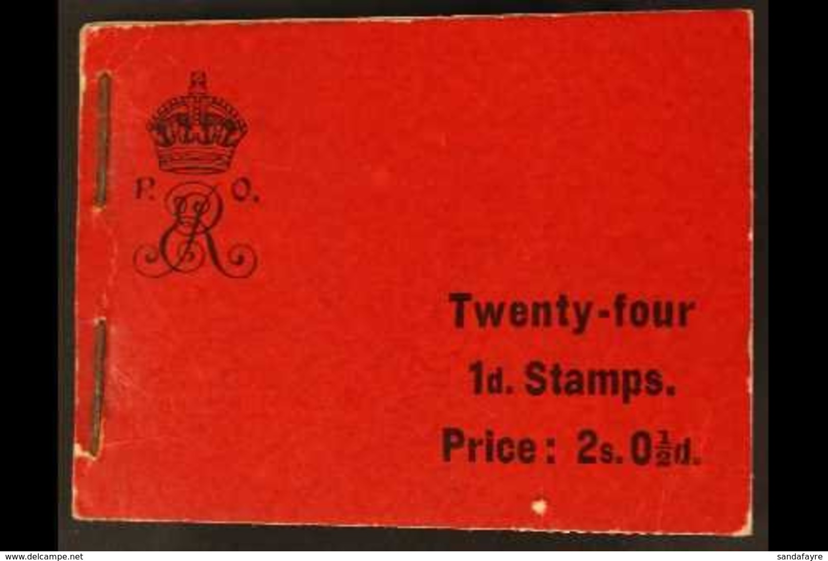 BOOKLETS 1904 2s 0½d Red Cover Booklet, 1st Ed VII Booklet, SG BA1, Fine And Fresh Mint All Perfs Intact. For More Image - Sin Clasificación