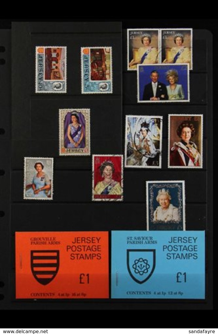 JERSEY 1958-2006 SHOEBOX SORTER. An Estate Clearance That Includes Mint, Nhm & Used Ranges, Europa Sheetlets Nhm, Bookle - Altri & Non Classificati