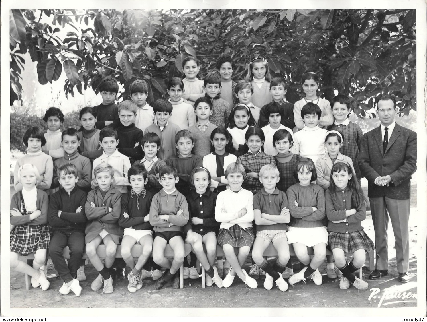 CASABLANCA  1967-1968 Ecole Molière Classe CM1c Mr Kirner - Personnes Identifiées