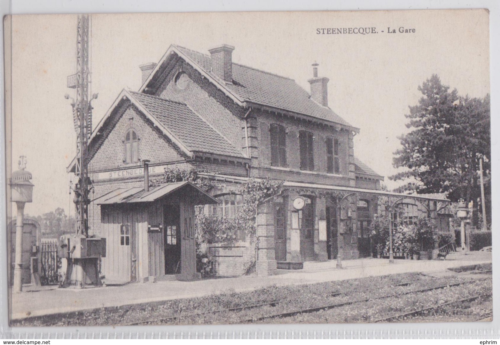 STEENBECQUE (Nord) - La Gare - Autres & Non Classés