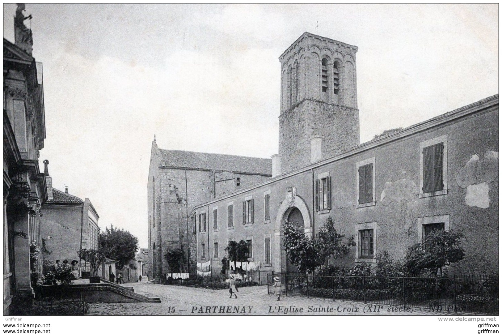 PARTHENAY EGLISE SAINTE CROIX TBE - Parthenay