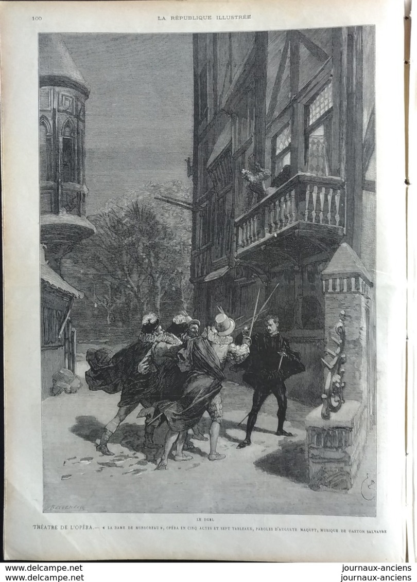 1888 LE HAVRE ATTENTAT CONTRE LOUISE MICHEL - MAROC FESTIN CHEZ L'EMPEREUR - SAN REMO VILLA ZIRIO - ASIE CENTRALE - 1850 - 1899