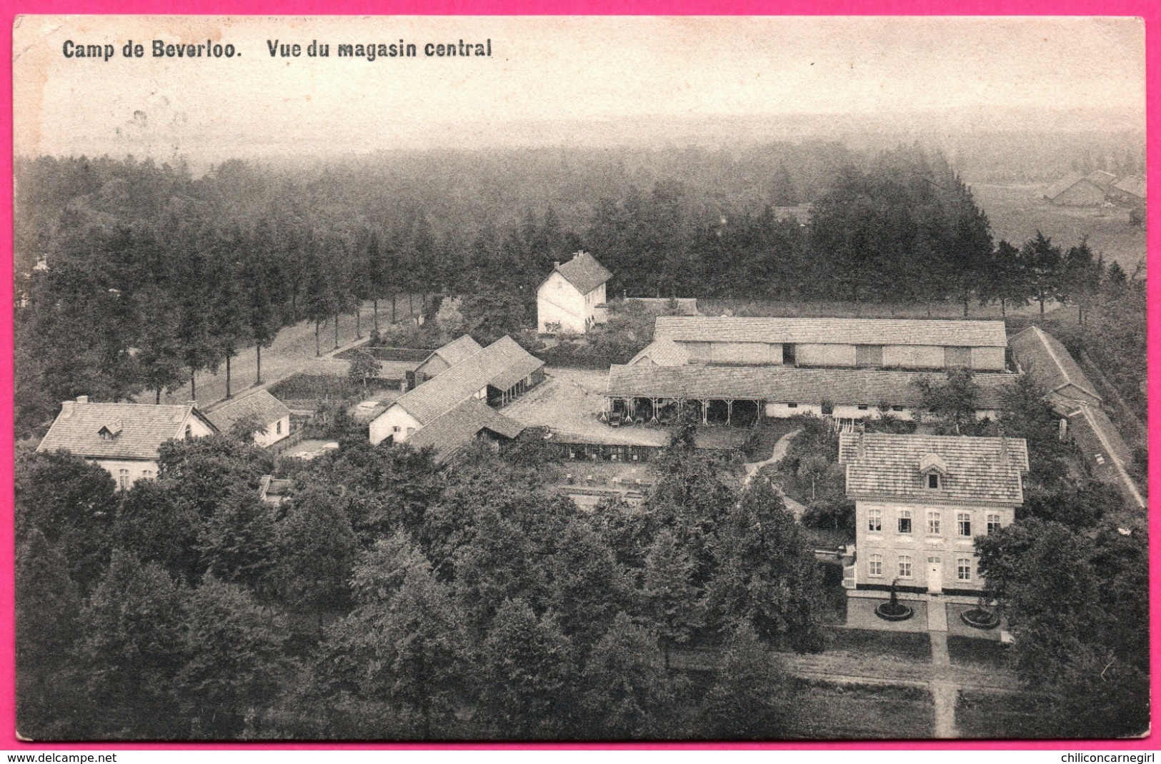 Camp De Beverloo - Vue Du Magasin Central - Edit.A. AERTS - Leopoldsburg (Camp De Beverloo)