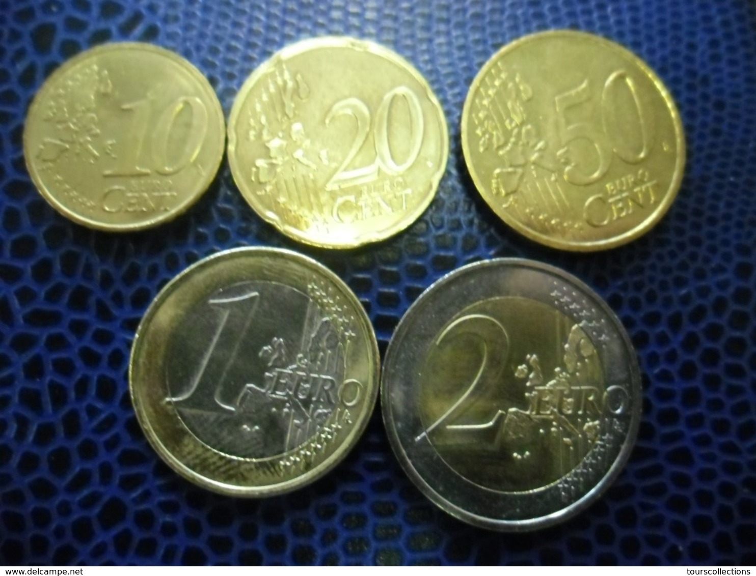 EUROS MONACO 10 Cts, 20 Cts, 50 Centimes De 2002 Et 1 € , 2 € De 2001 - Monaco