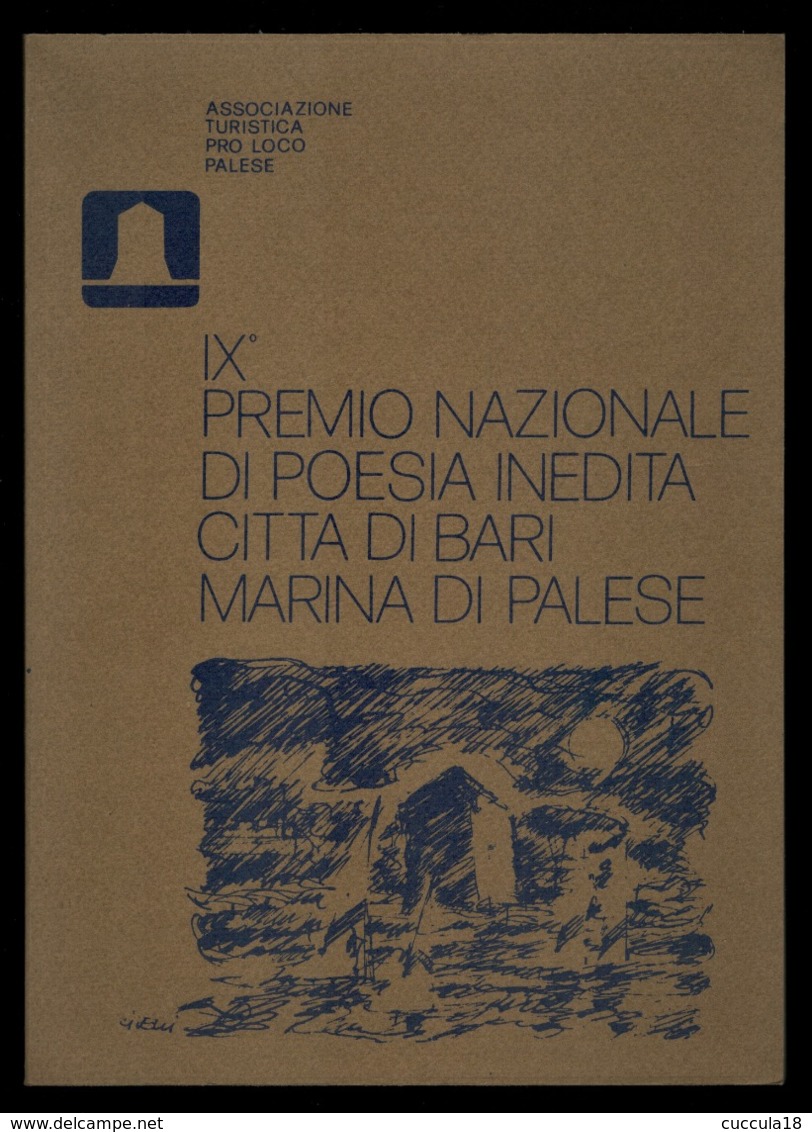 IX° PREMIO NAZIONALE DI POESIA INEDITA CITTÀ DI BARI MARINA DI PALESE - Poésie