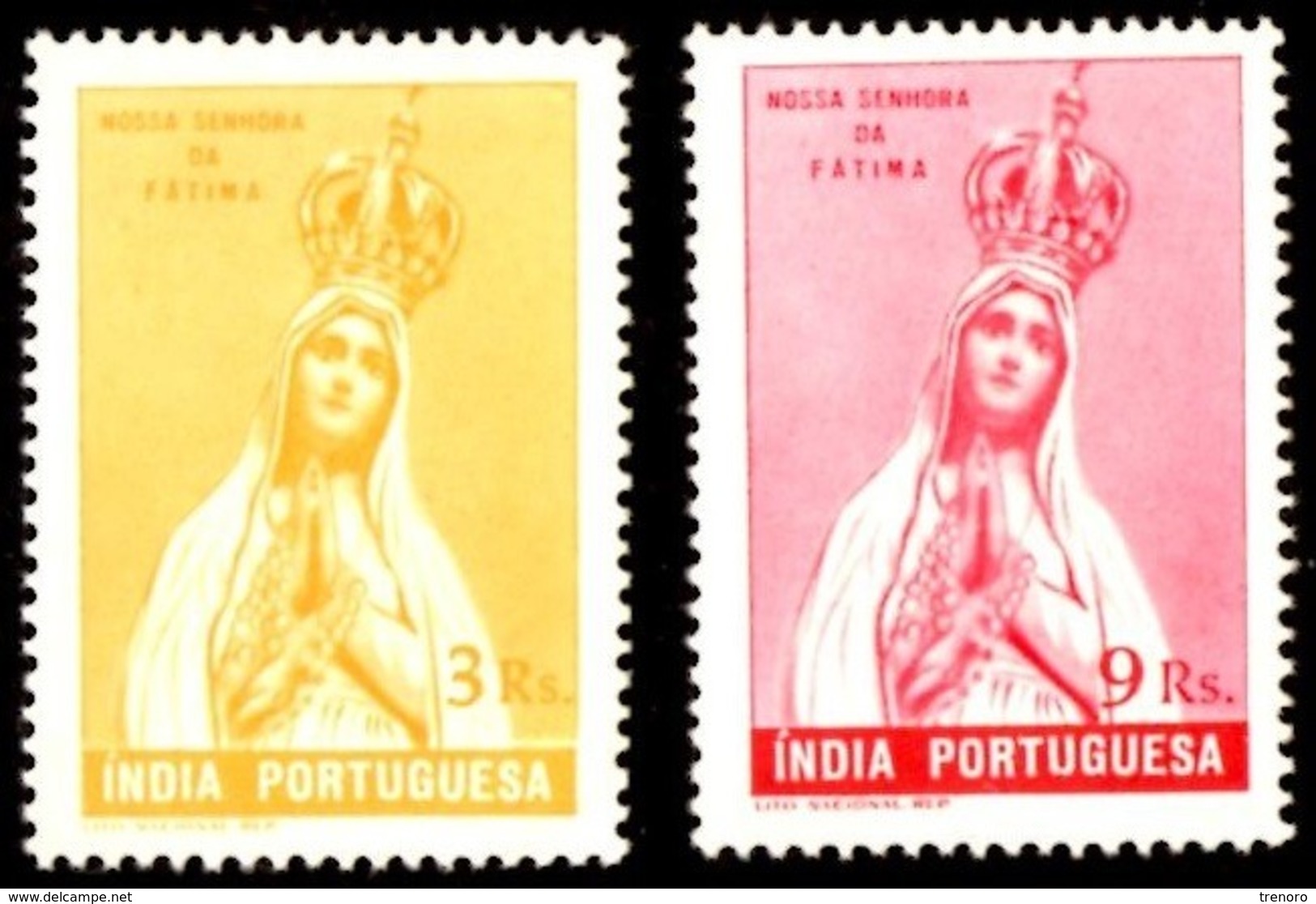 INDIA PORTOGHESE - NUOVI NON LINGUELLATI - ANNO 1949 - Neufs