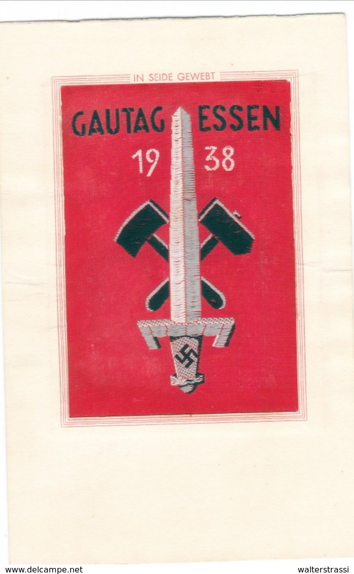 III. Reich, Propaganda Karte, " GAUTAG ESSEN " - Weltkrieg 1939-45