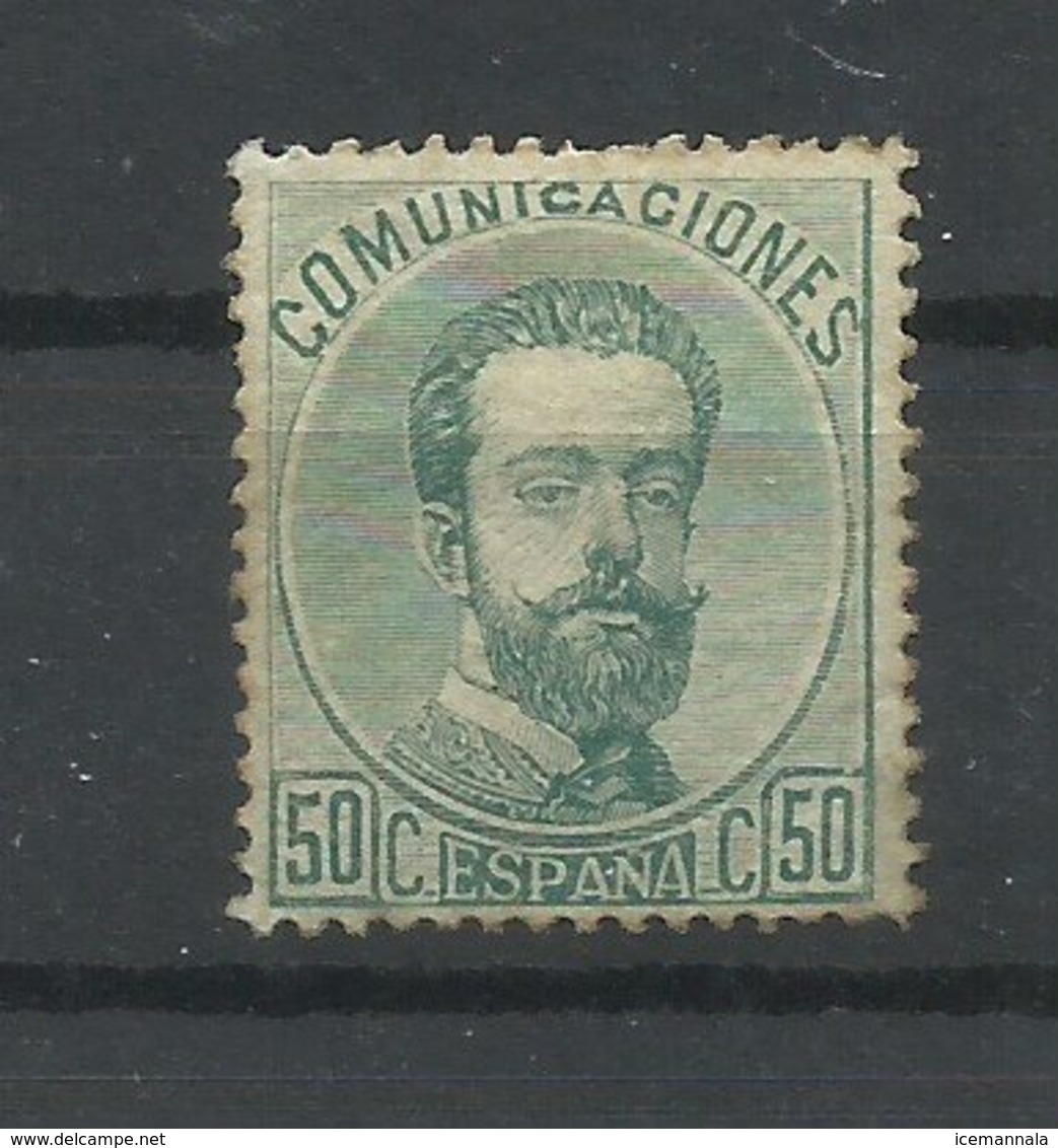 ESPAÑA   EDIFIL  126   ( FIRMADO SR. CAJAL , MIEMBRO DE IFSDA )   MH  * - Unused Stamps