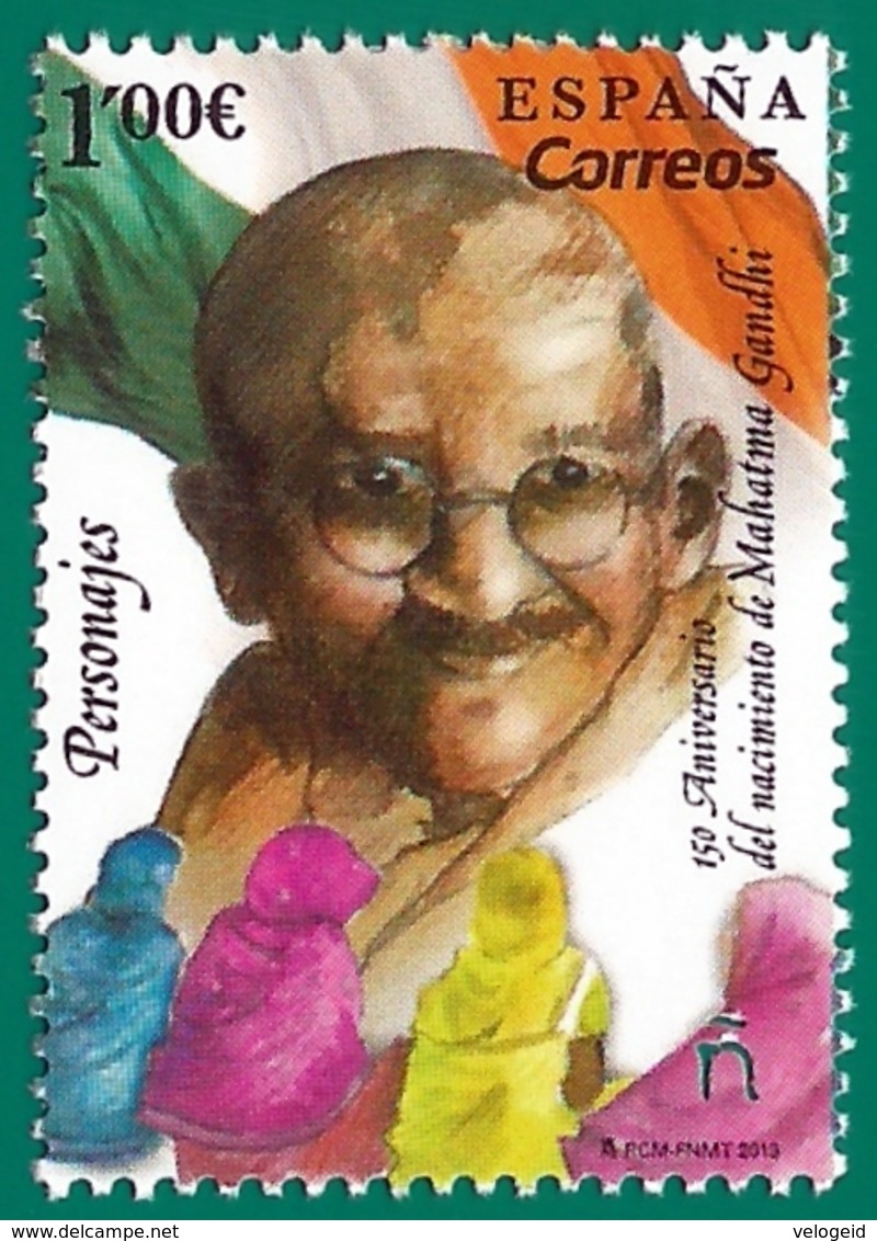 España. Spain. 2019.  150 Años De Mahatma Gandhi - Mahatma Gandhi