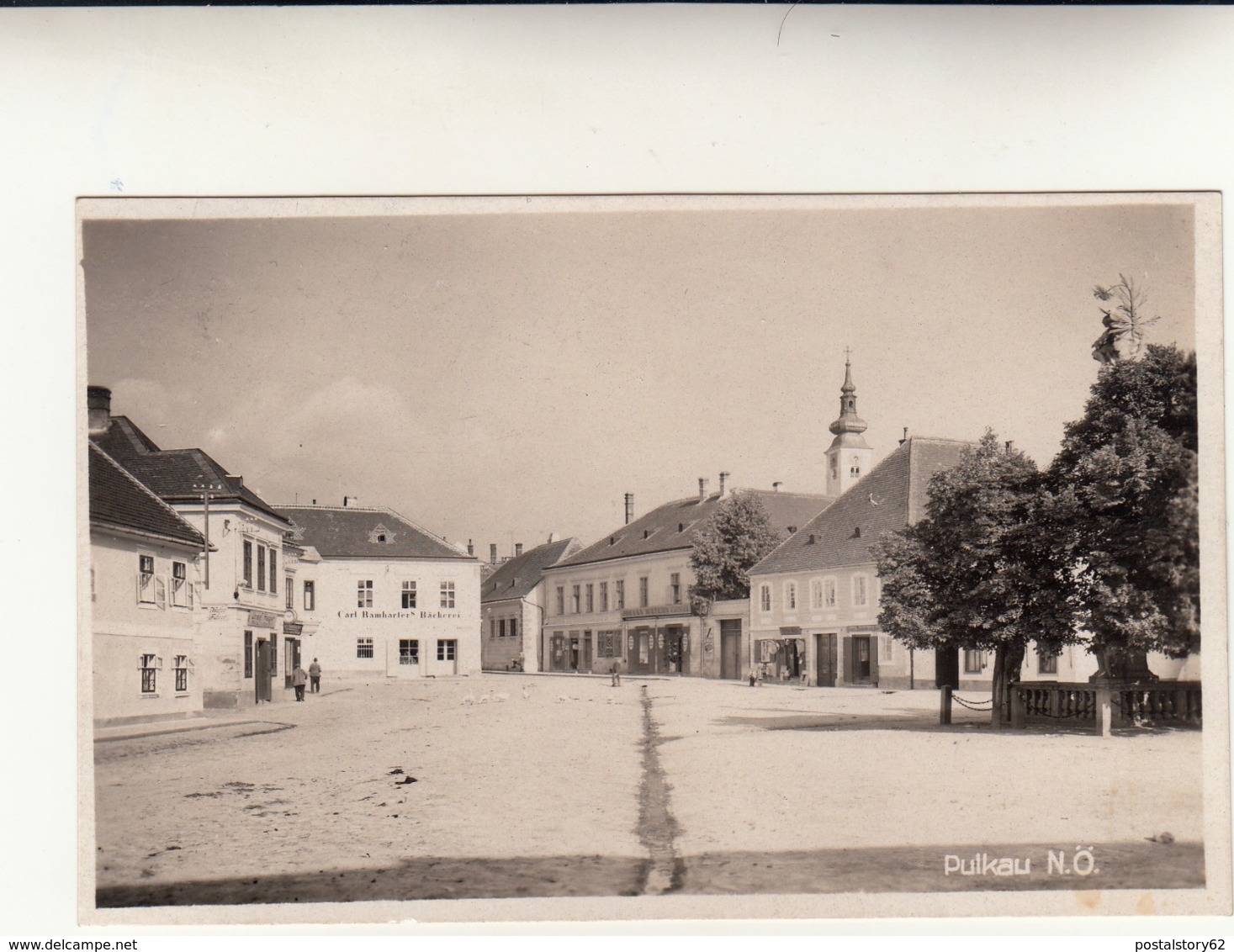 Pulkau, Post Card Used To Wien 1927 - Hollabrunn