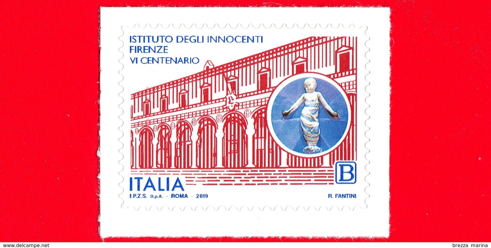 Nuovo - MNH - ITALIA - 2019 - 600 Anni Dell’Istituto Degli Innocenti (Firenze) – Facciata - B - 2011-20:  Nuovi