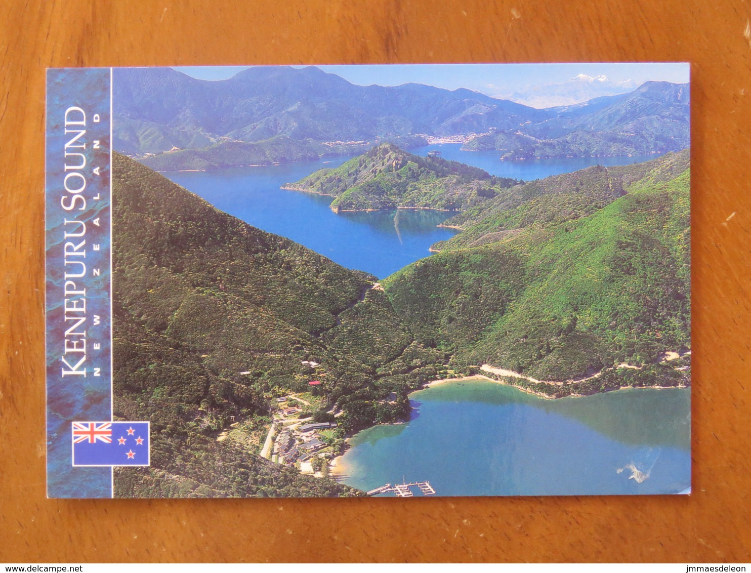 New Zealand 2004 Postcard "Kenepuru Sound" To England - Meybille Bay - Covers & Documents