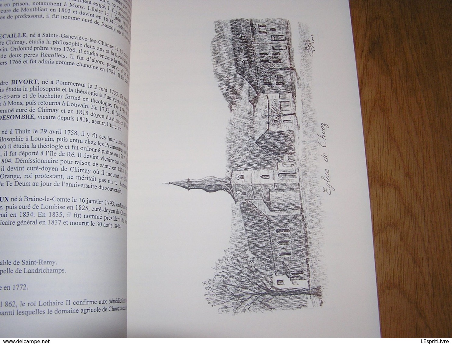 HISTOIRE DU DOYENNE DE CHIMAY Souppart Régionalisme Aublain Vireux Gimnée Couvin Mariembourg Dourbes Pesches Hierges Ham