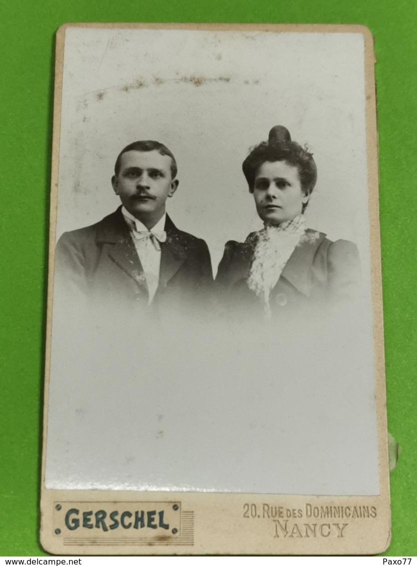 Photo Original, Gerschel, Nancy - Old (before 1900)