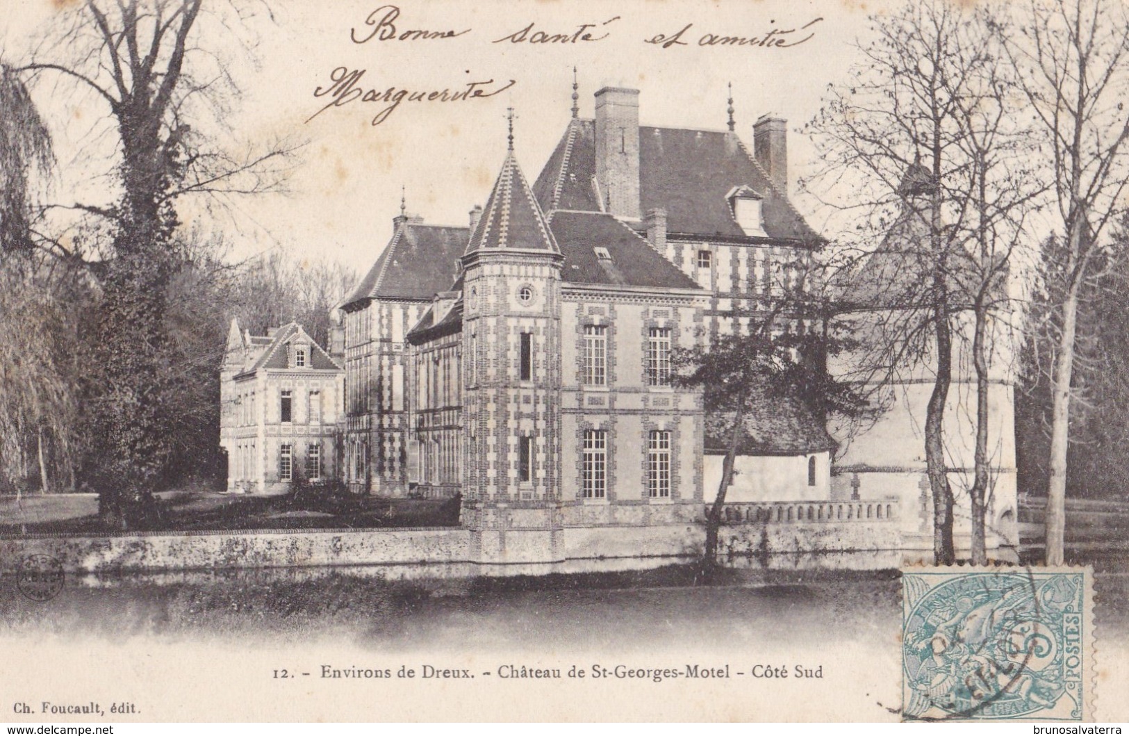 SAINT-GEORGES MONTEL - Château - Côté Sud - Saint-Georges-Motel