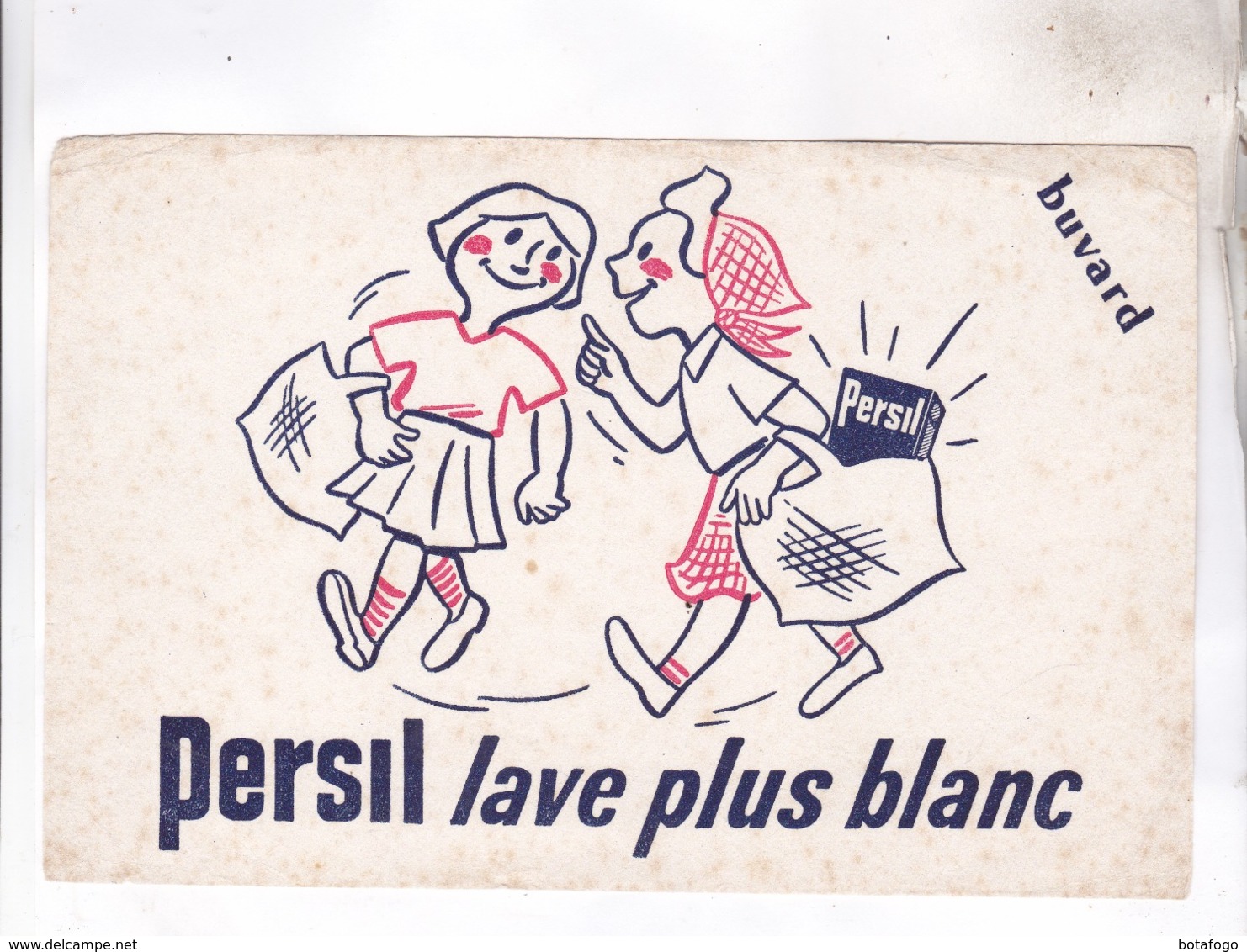 BUVARD PERSIL LAVE PLUS BLANC - Produits Ménagers