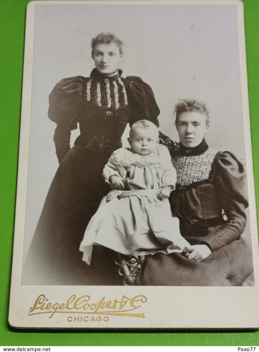 Photo Original, Siegel Coopert, Chicago - Old (before 1900)