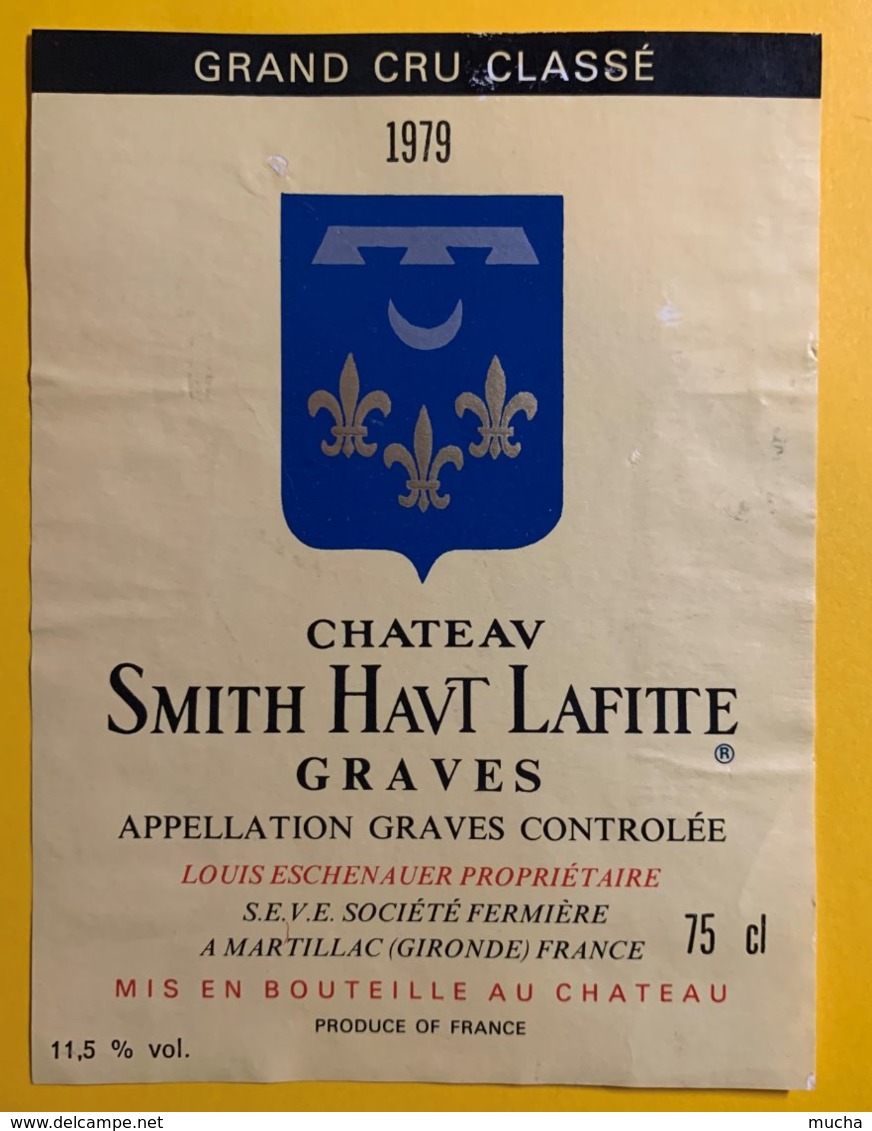 11997 - Château Smith Haut Lafitte 1979 Graves - Bordeaux