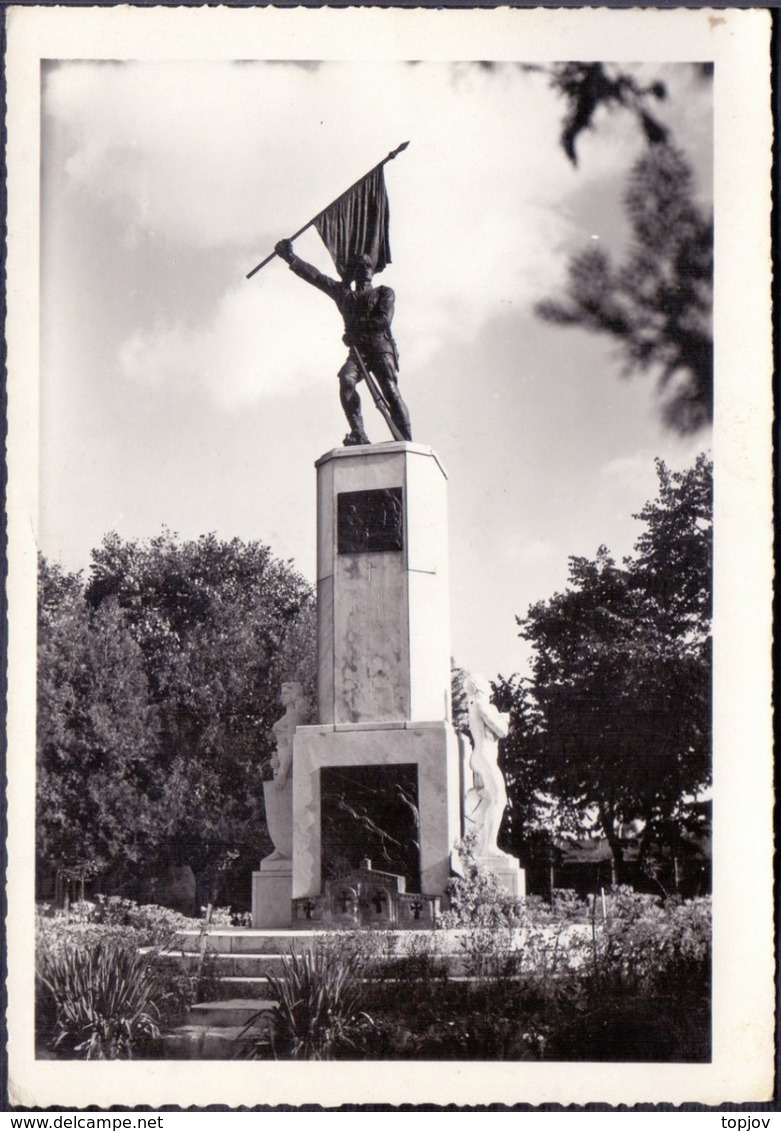 SRBIJA - SERBIA - ŠABAC - THE MONUMENT OF THE FIGHTED FIGHTERS  1914-18 - 1957 - Serbie