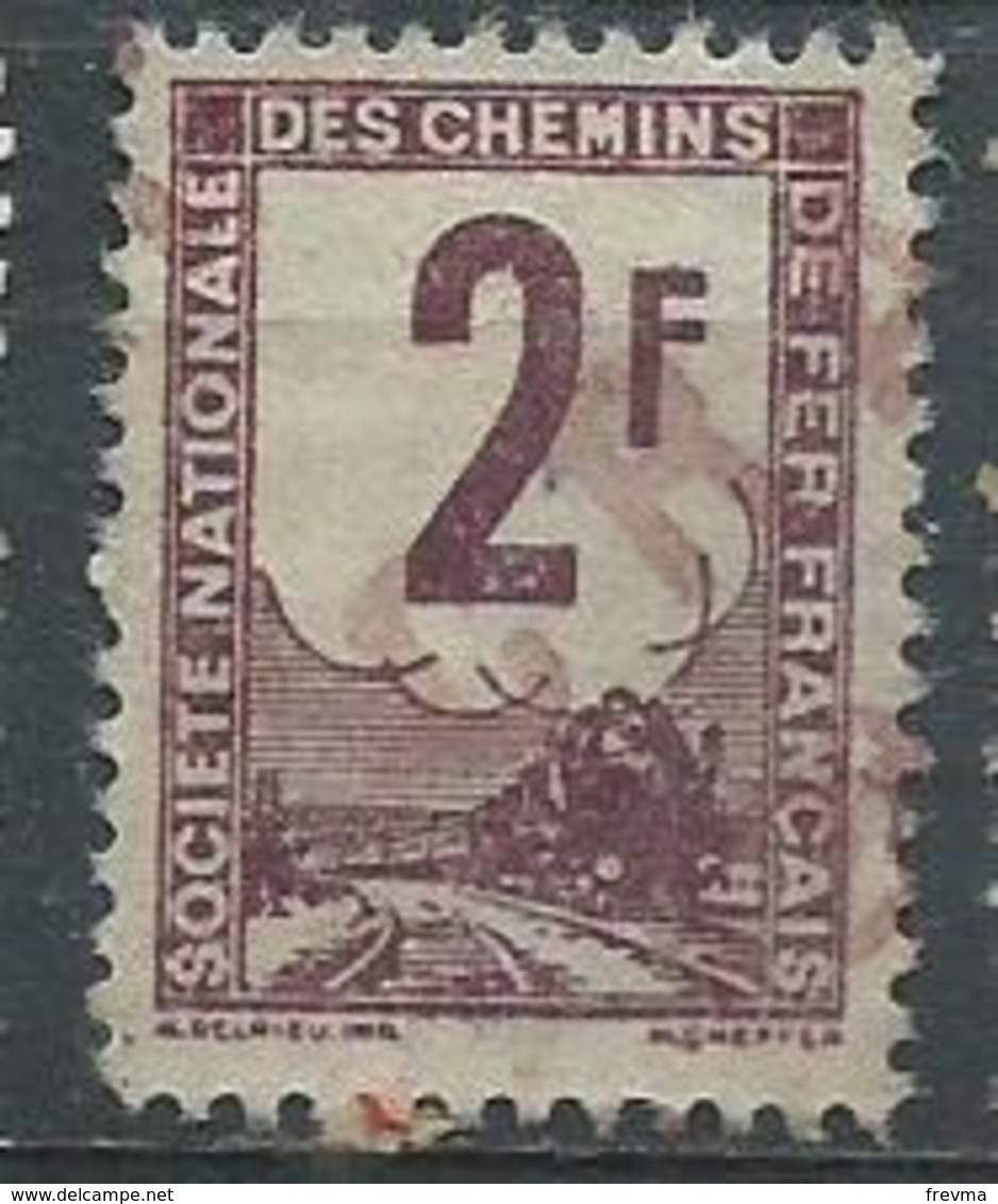 Timbre Colis Postaux 1944 Yvt N° 2 - Usados