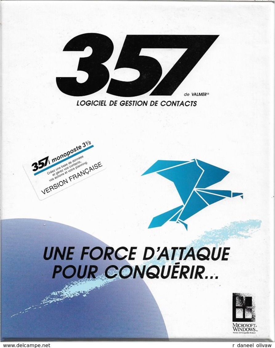 Valmer - 357 Pour Windows 3 (1991, TBE+) - Altri & Non Classificati