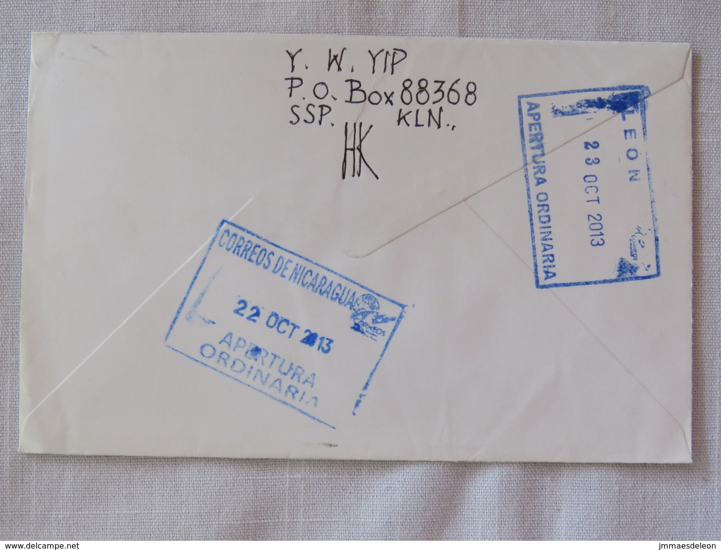 Hong Kong 2013 FDC Cover To Nicaragua - Transport Bus - Lettres & Documents