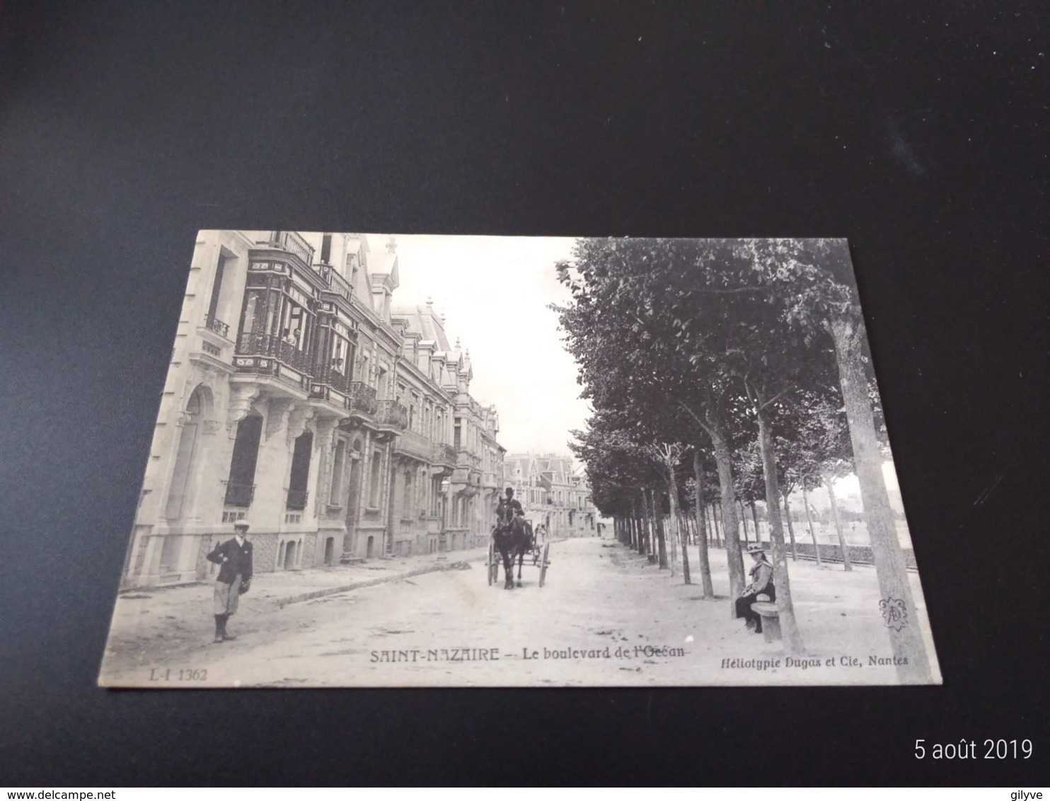 CPA (44) Saint-Nazaire. Le Boulevard De L'Océan. (E2134) - Saint Nazaire