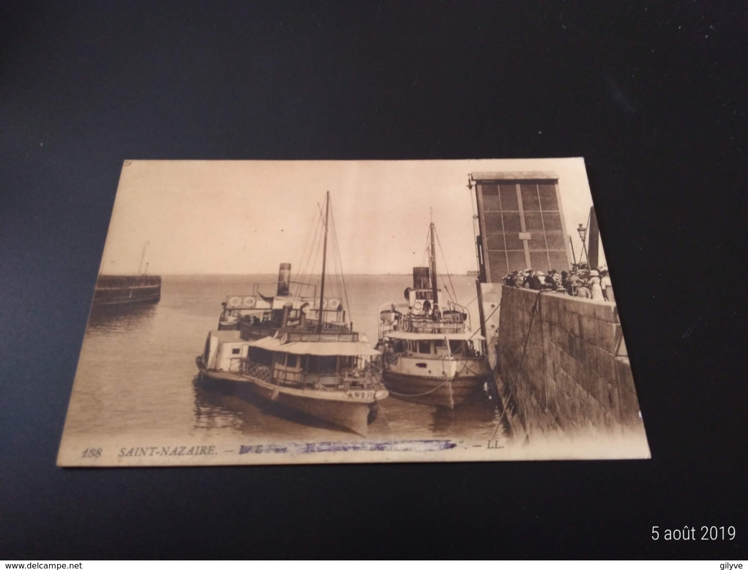 CPA (44) Saint-Nazaire. Le Chenal. Cachet Au Verso. (E2149) - Saint Nazaire