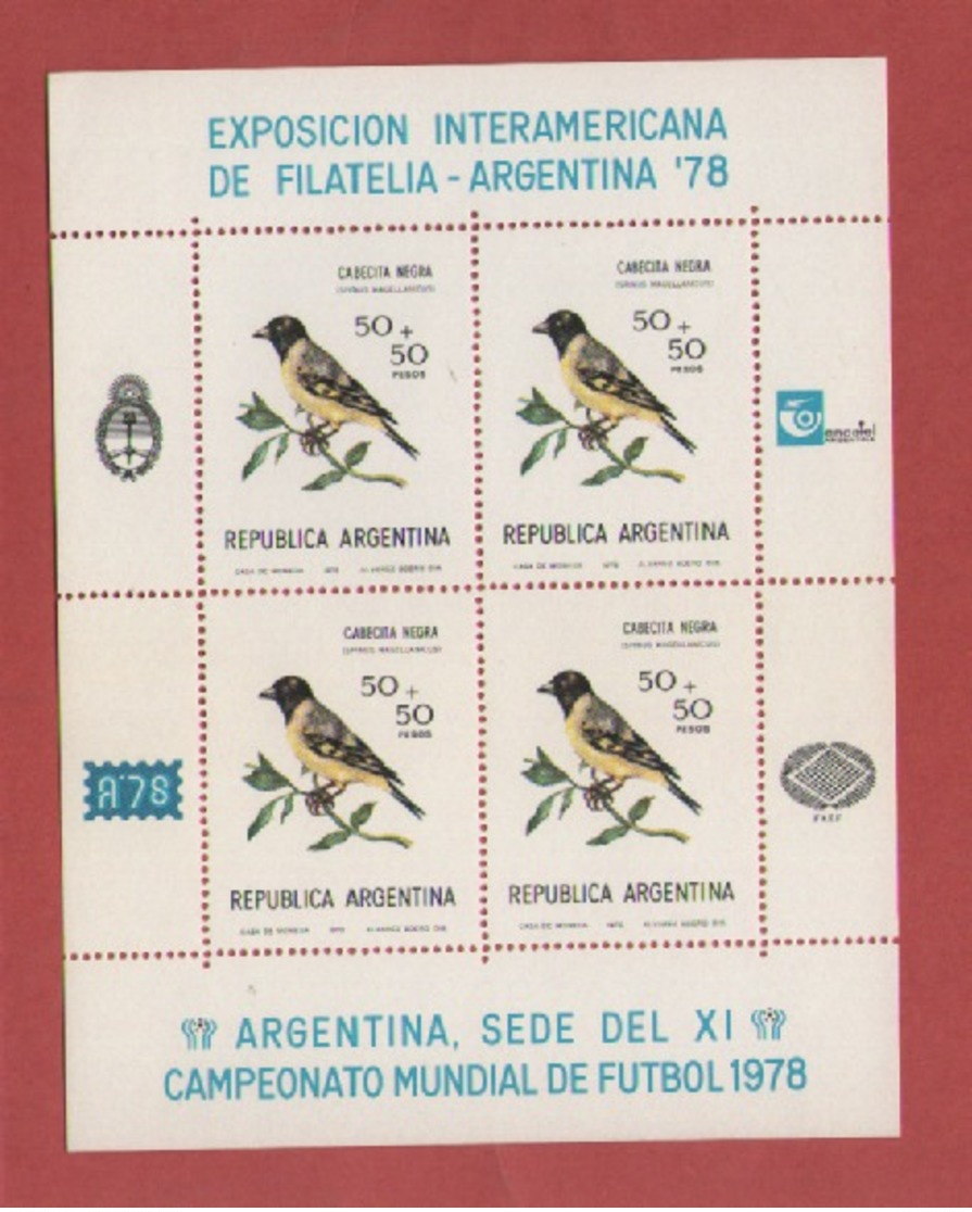 ARGENTINA - Sc. B75-79 - HOJAS COMPLETAS - MINT.!!! - Gebraucht