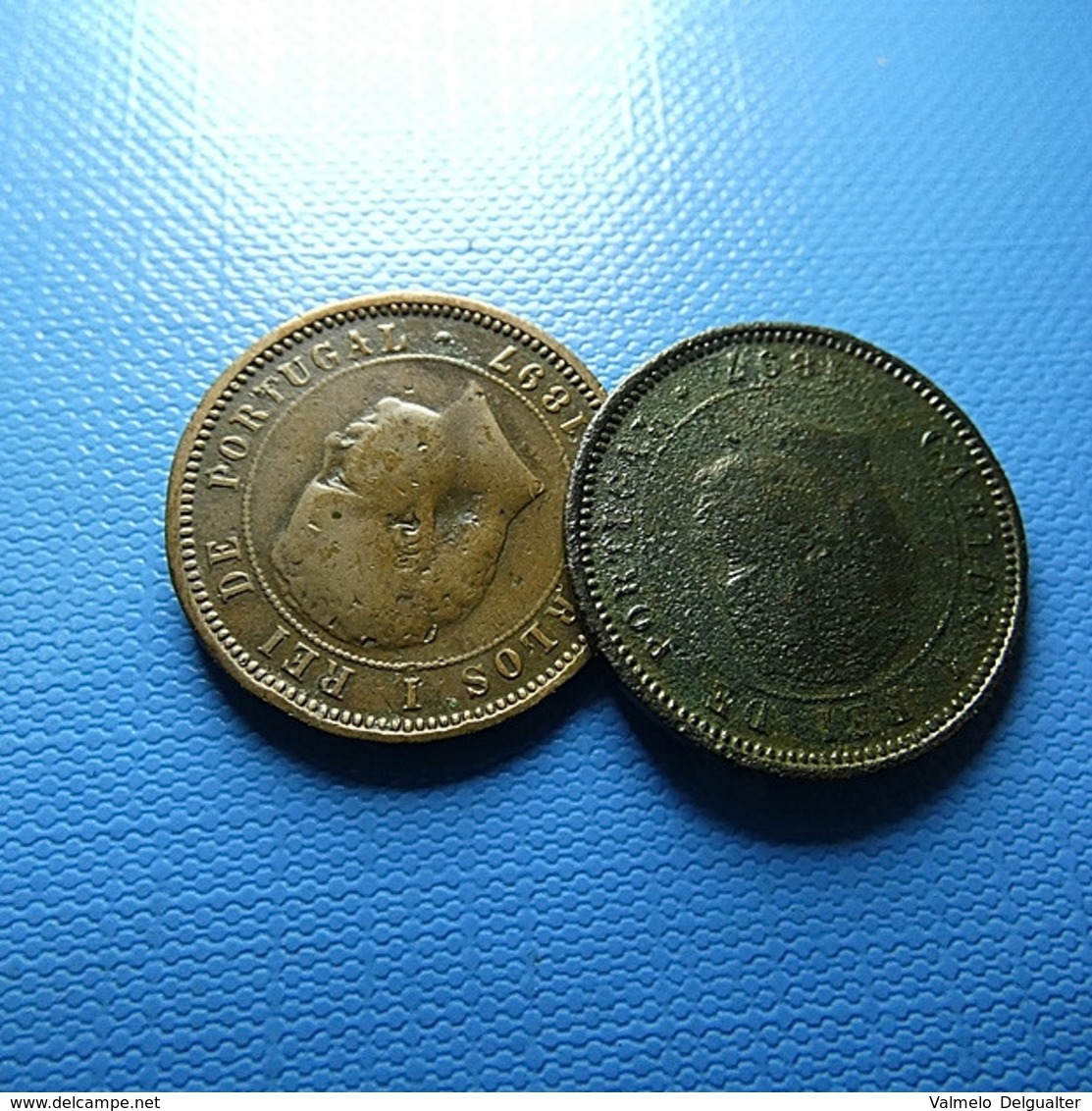 Portugal 2 Coins 5 Reis 1897 - Kiloware - Münzen