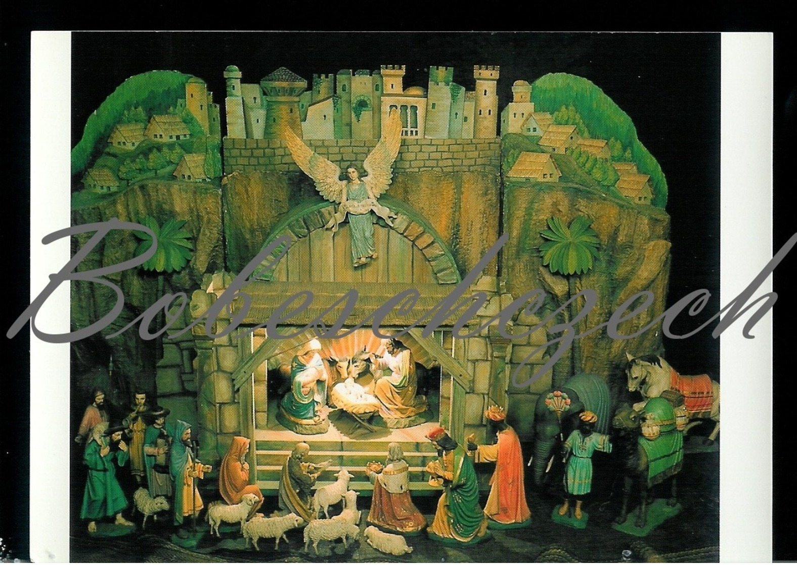 9-368 CZECHOSLOVAKIA 1990 CZ Nativity Scene Manger Scene, Crib, Crèche Zeravice Scherawitz - Late 19th Century. - Altri & Non Classificati