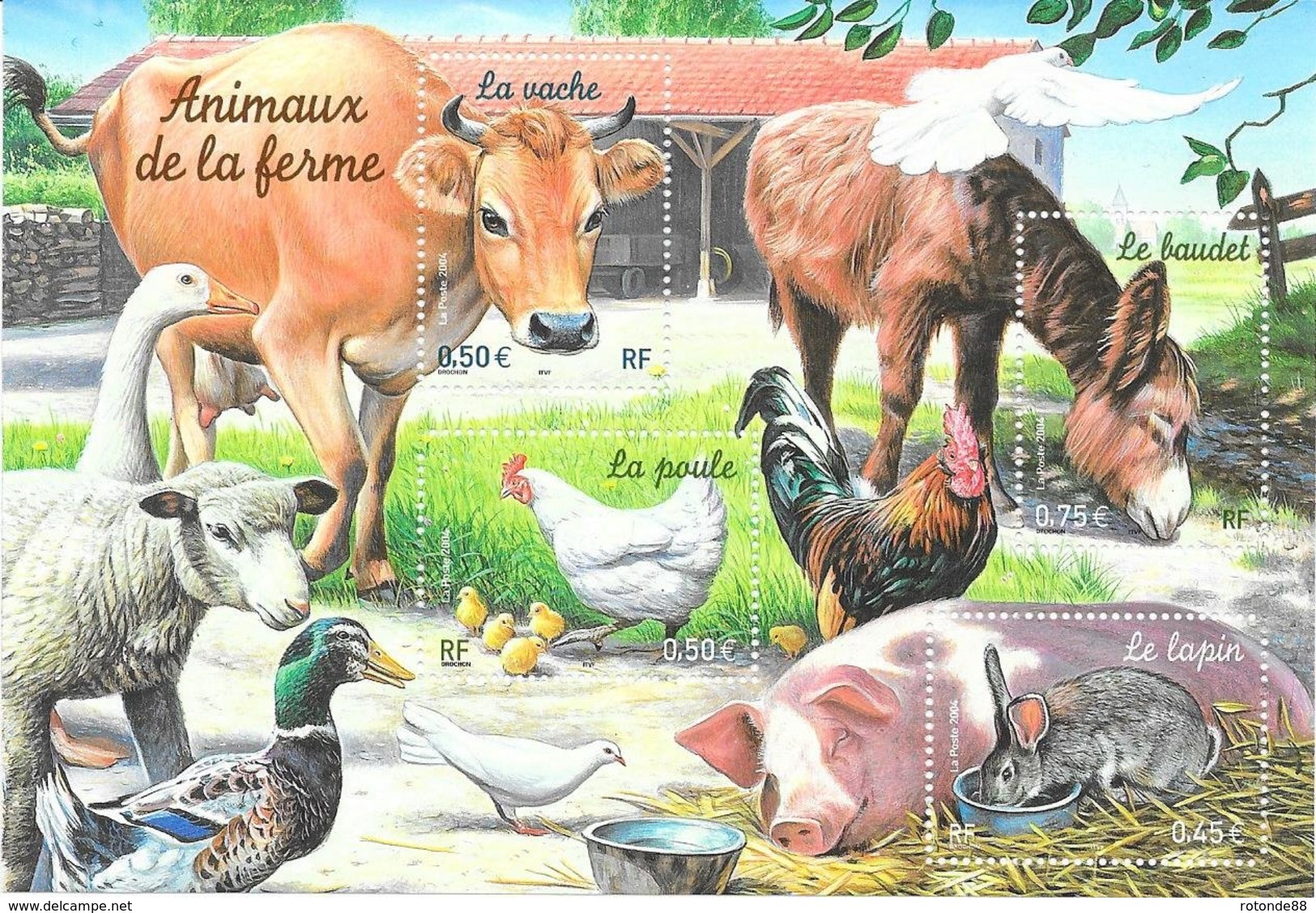 2004  Bloc Neuf " Les Animaux De La Ferme " - Sonstige & Ohne Zuordnung