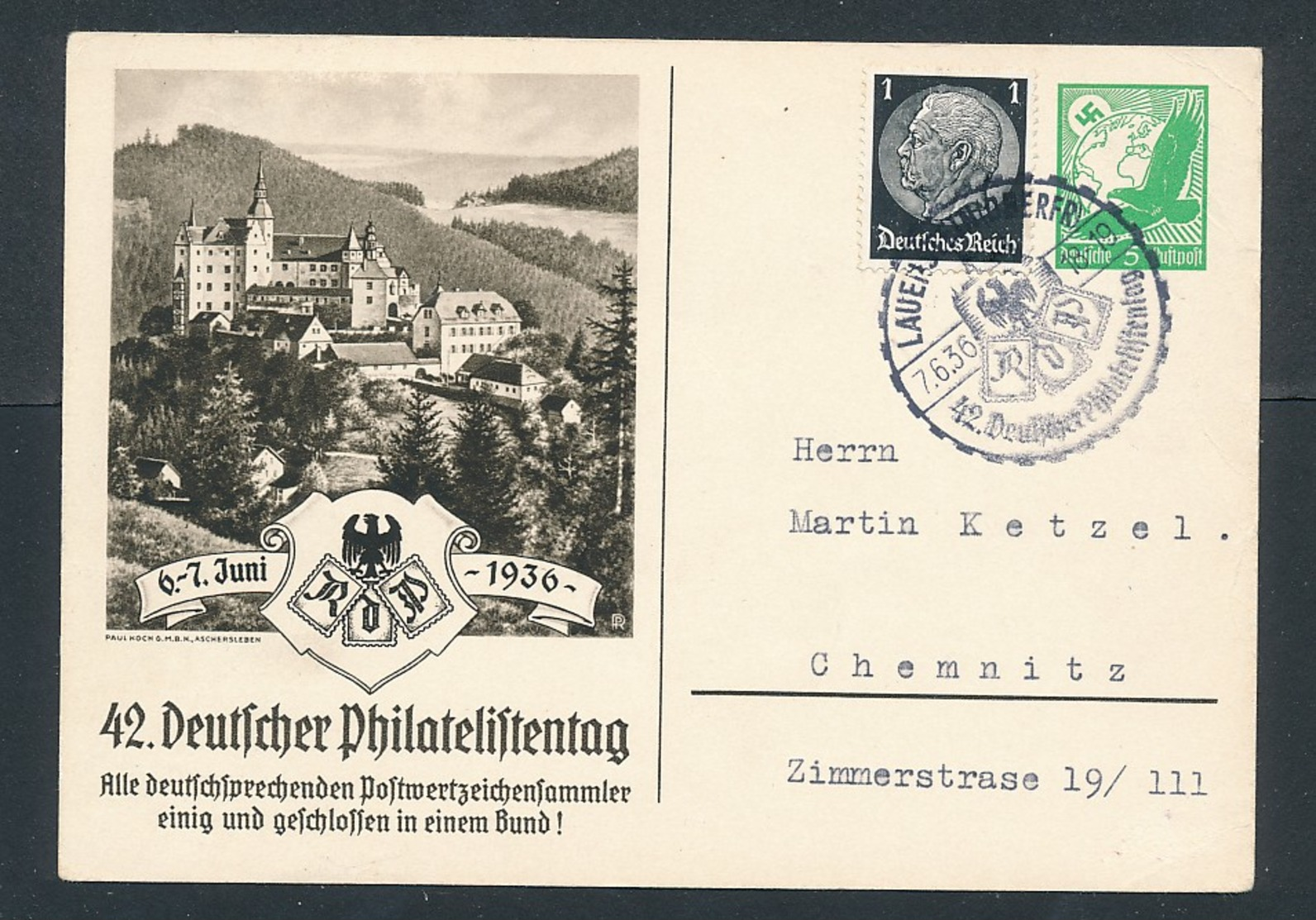 D.-Reich  Ganzsache- Stempel Beleg ....( Op1667   ) Siehe Scan - Briefe U. Dokumente