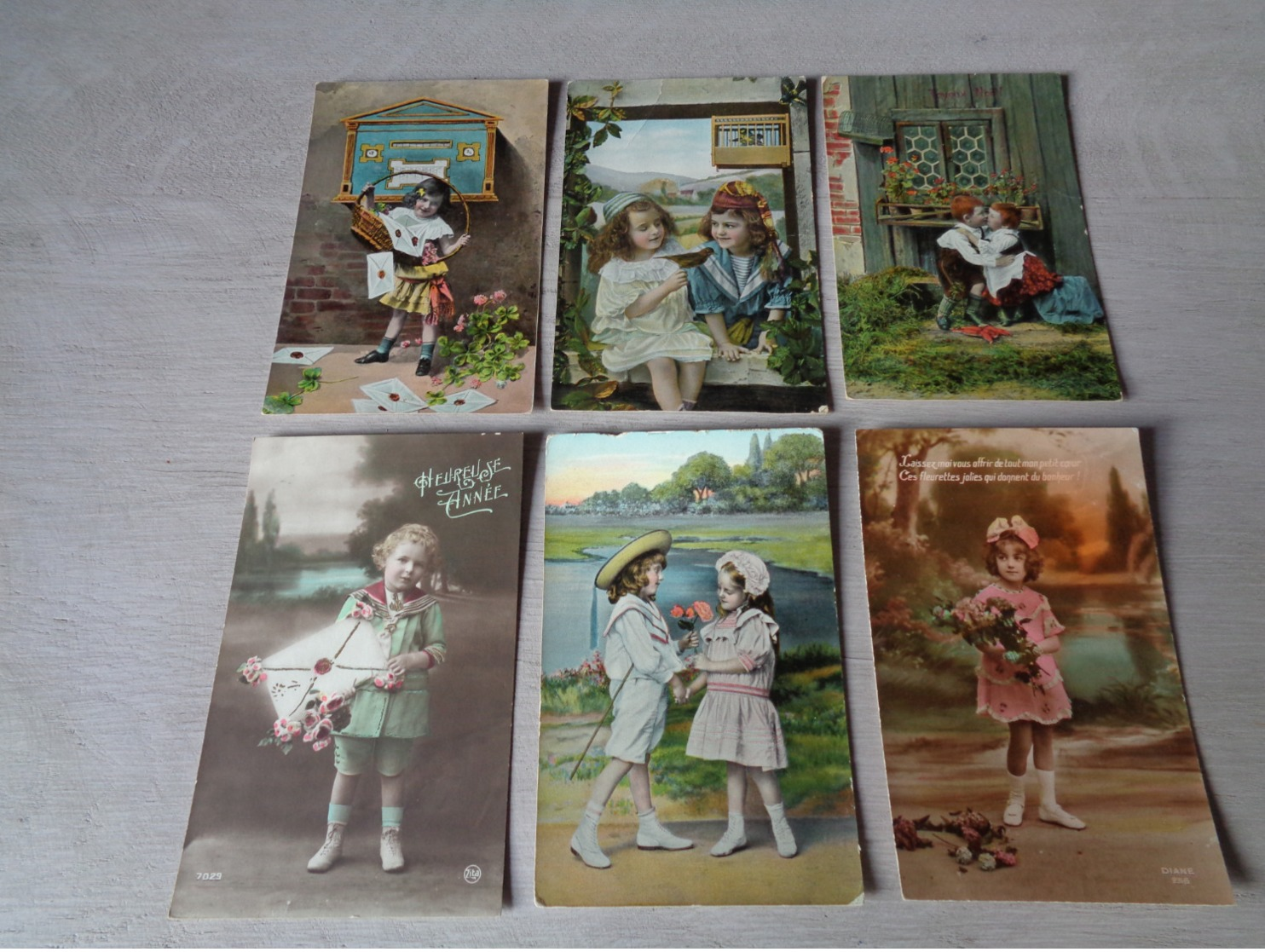 Beau Lot De 60 Cartes Postales De Fantaisie Enfants  Enfant      Mooi Lot Van 60 Postkaarten Van Fantasie Kinderen  Kind - 5 - 99 Cartes