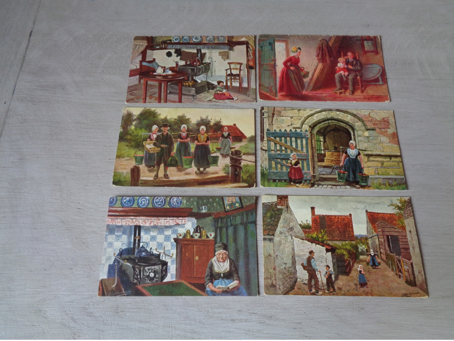 Beau Lot De 10 Cartes Postales De Fantaisie Illustrateur  Gerstenhauer    Mooi Lot Van 10 Postkaarten Van Fantasie - 5 - 99 Postkaarten