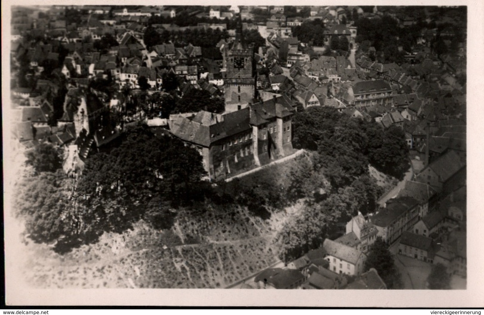 ! Alte Ansichtskarte Aus Kleve, Luftbild, 1958 - Kleve