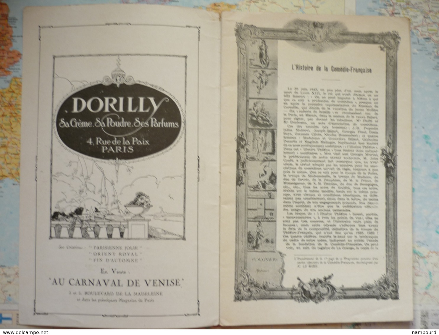 Le Carnaval Des Enfants De M.Saint-Georges De Bouhélier / Le Médecin Malgré Lui De Molière 8 Mars 1923 Comédie Française - Programmes