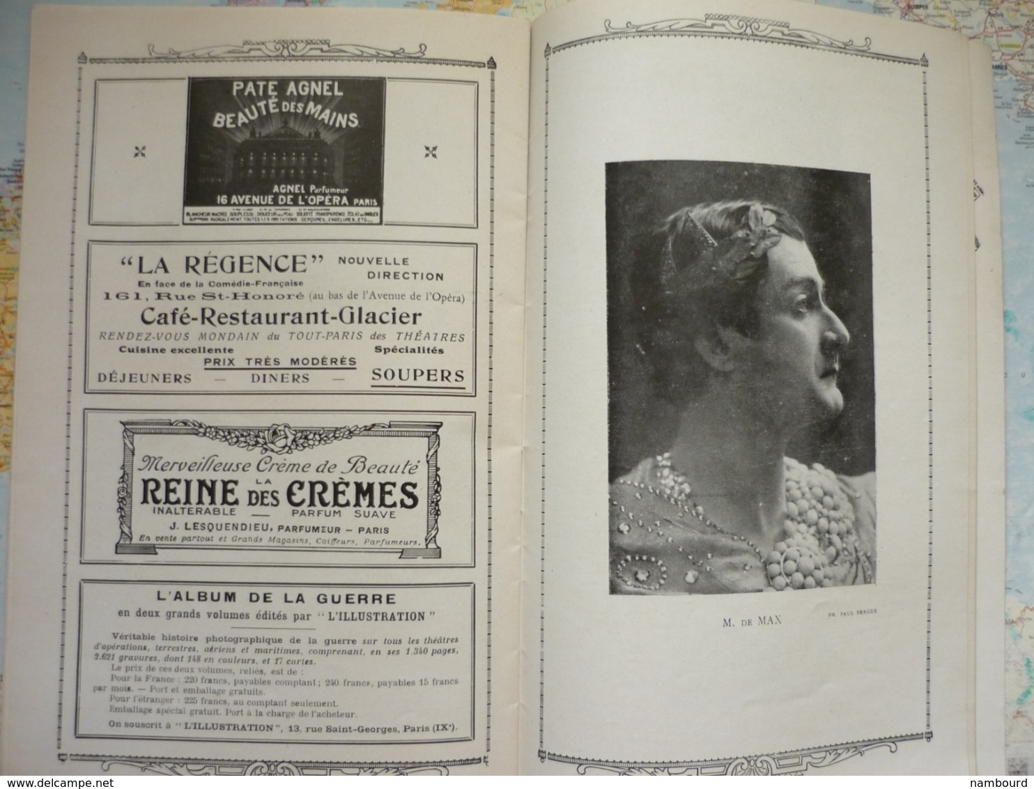 Les Marionnettes de M.Pierre Wolff 18 Décembre 1922 Comédie Française