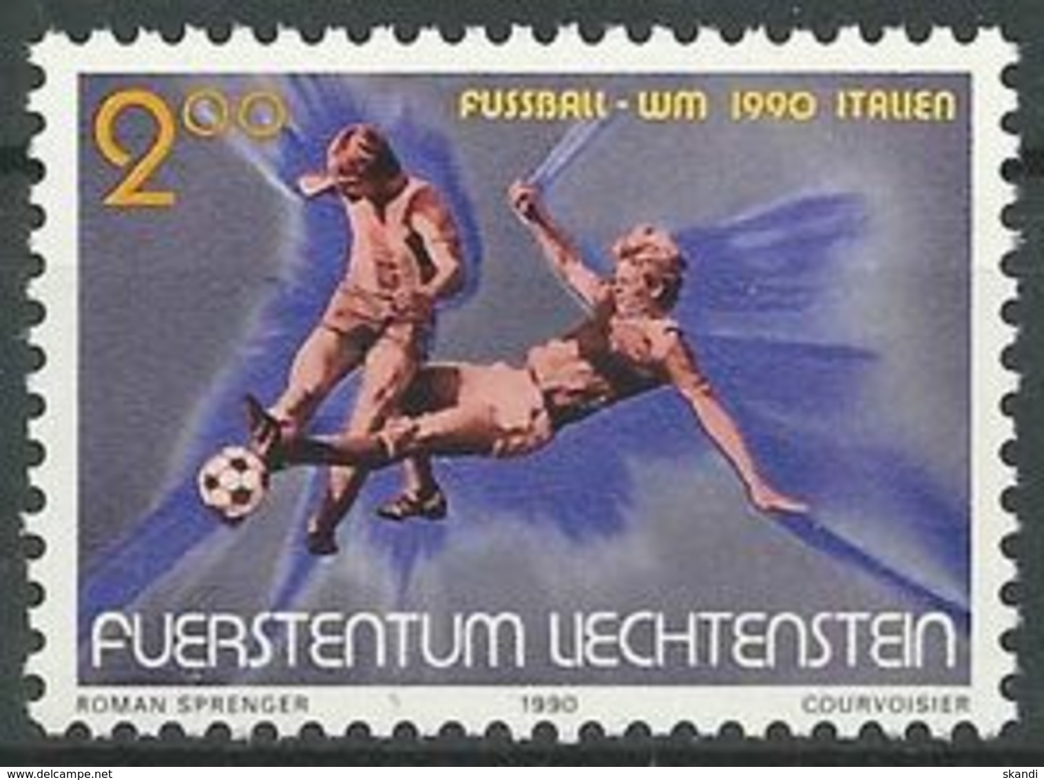 LIECHTENSTEIN 1990 Mi-Nr. 987 ** MNH - Neufs