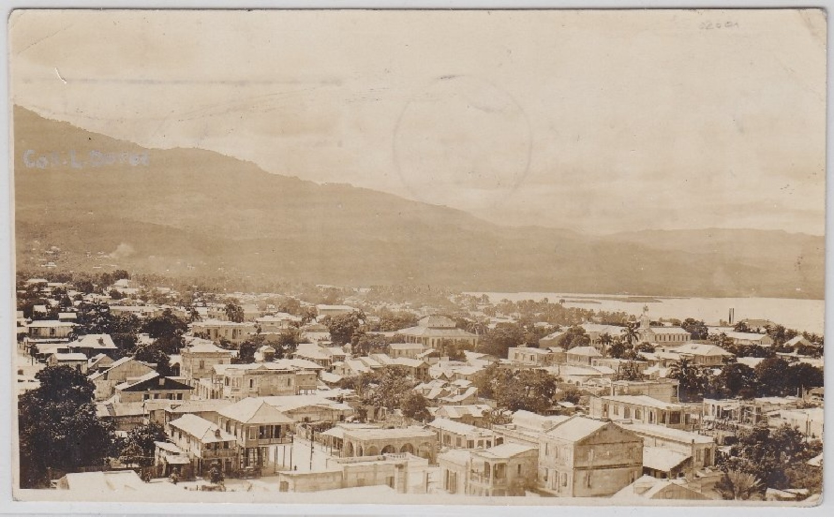 Haiti - Port Au Prince 1929 Sw-Fotokarte N. Wiesdorf B. Köln - Haiti