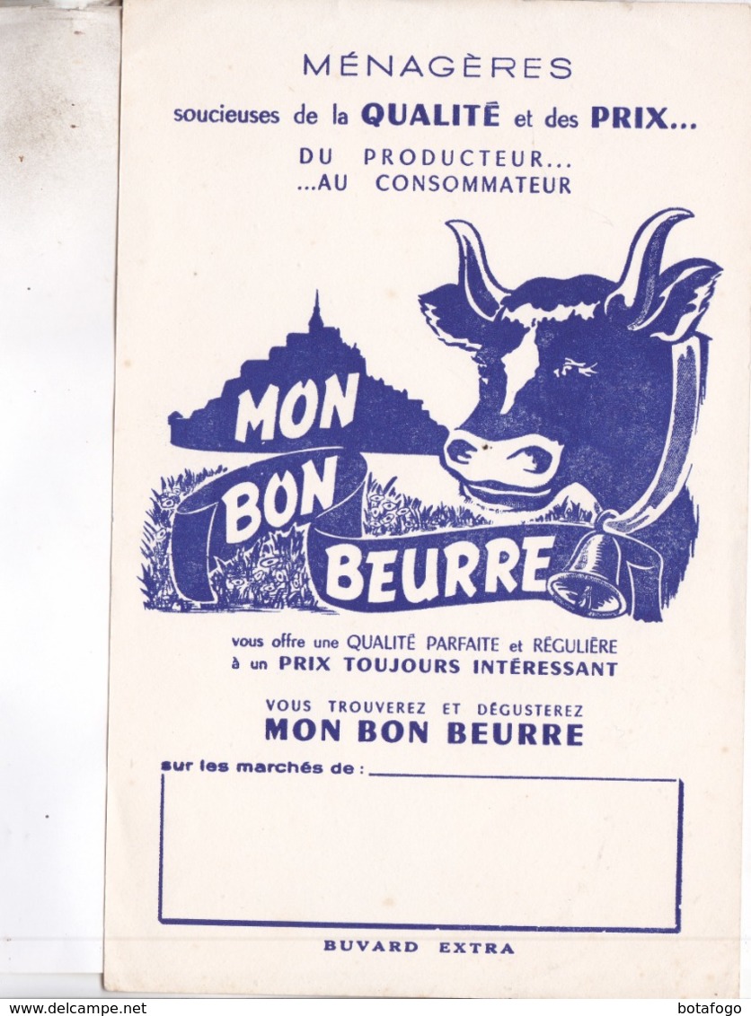 BUVARD MON BON BEURRE - Produits Laitiers