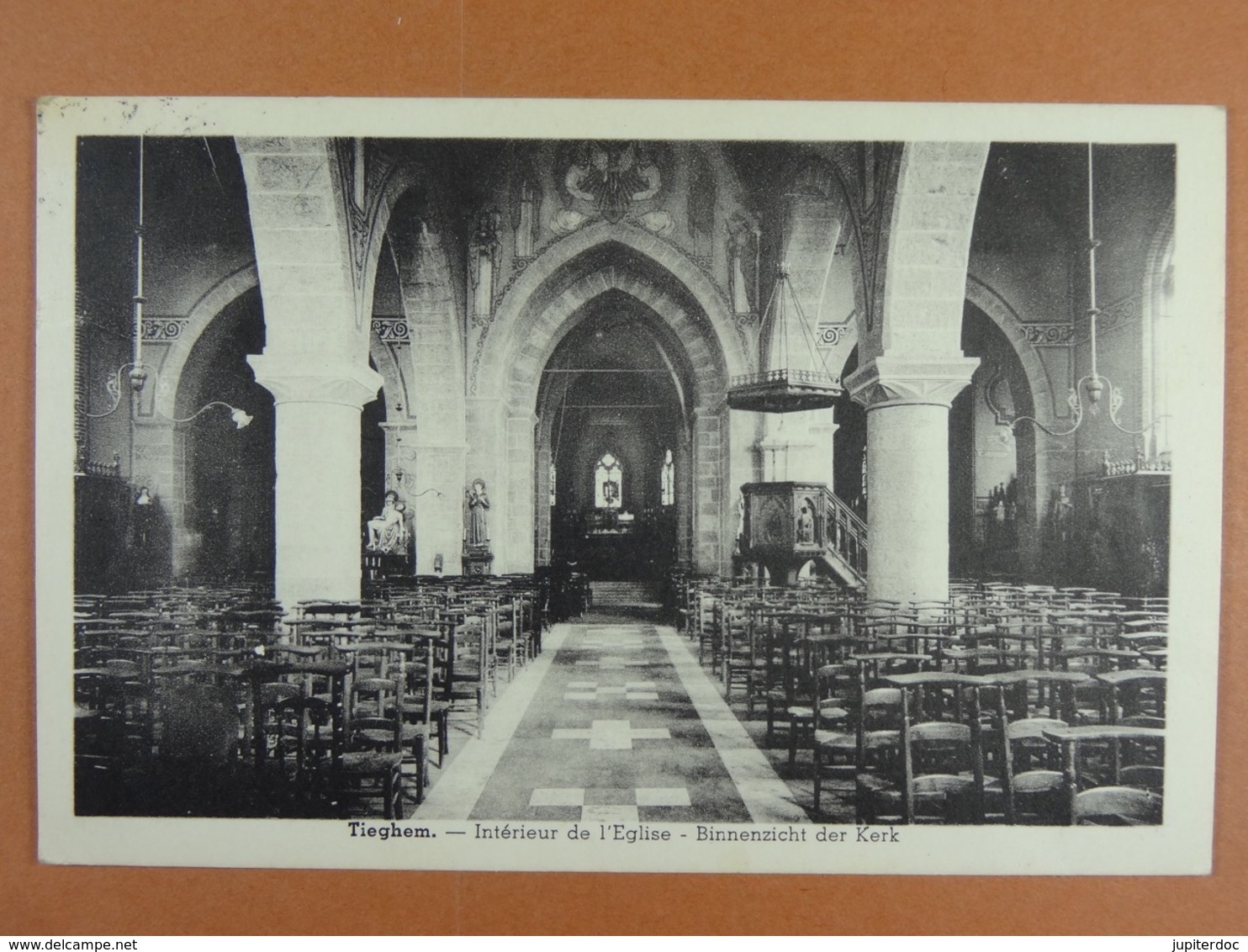 Tiegem Intérieur De L'Eglise Binnenzicht Der Kerk - Anzegem