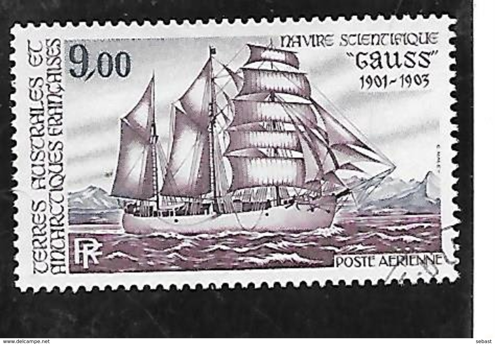 TIMBRE OBLITERE DES TAAF DE 1984 N° YVERT PA 85 - Used Stamps