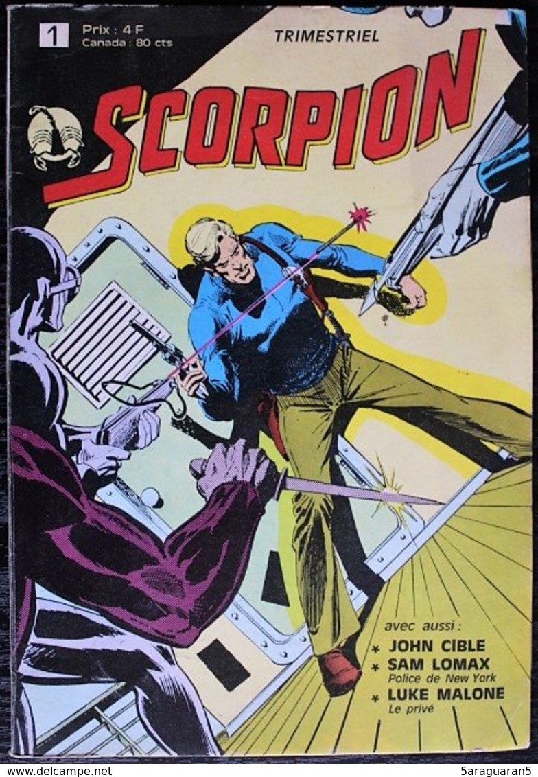 BD SCORPION - 1 - Requiem Pour Un Champion - EO 1976 - Scorpion, Le