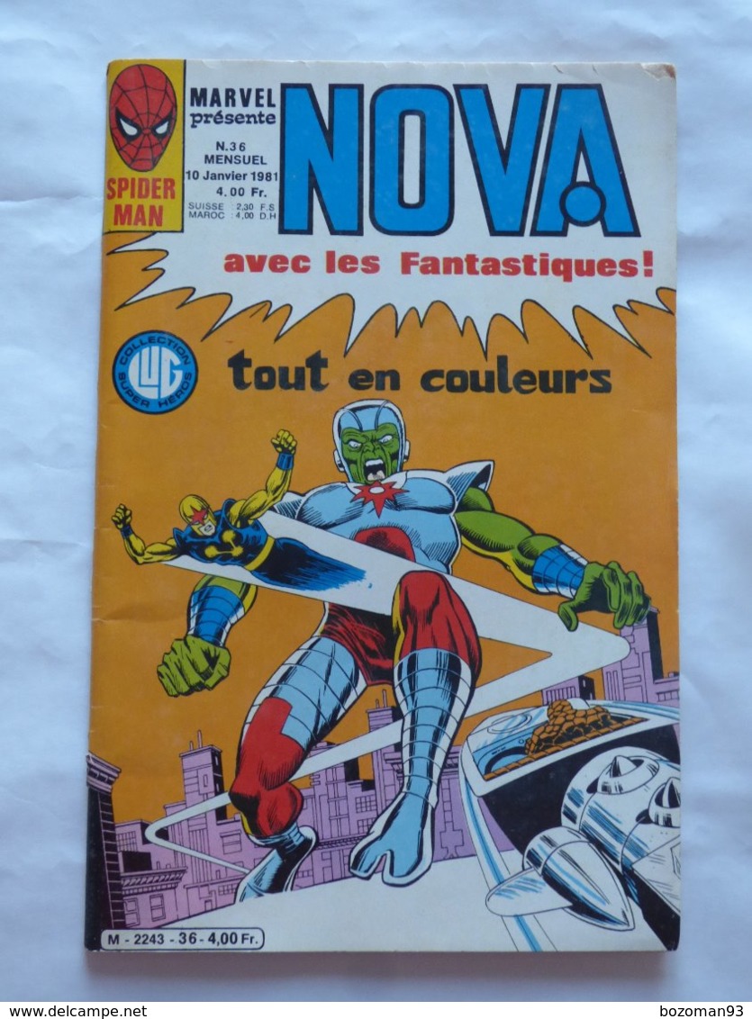 NOVA  N° 36   TRES BON ETAT - Nova