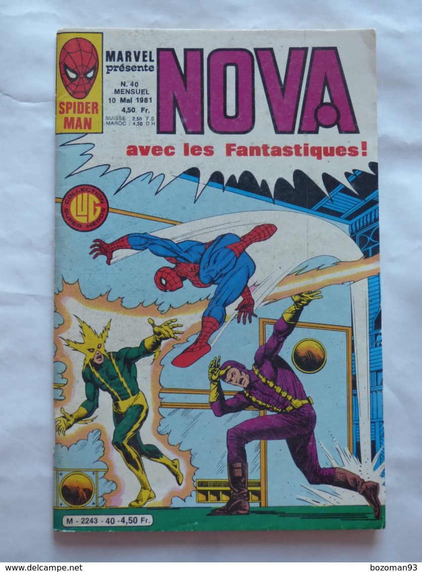 NOVA  N° 40   TRES BON ETAT - Nova